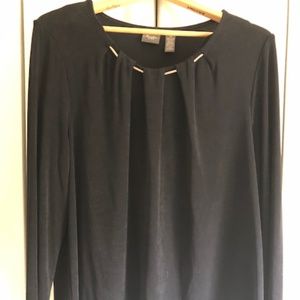 Chico's Navy Top, Size 3